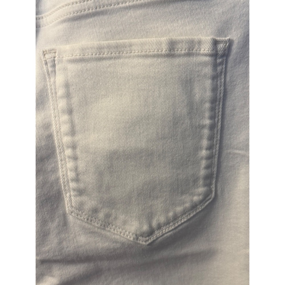 Banana Republic Curvy Skinny Ankle Jeans Womens 28L White Mid Rise Premium Denim - Picture 3 of 8